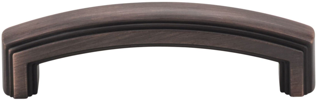 Jeffrey Alexander 519-96ABSB 96 mm Center-to-Center Antique Brushed Satin Brass Delgado Cabinet Pull