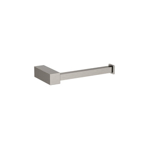 Amerock BH36081G10 Brushed Nickel Single Post Toilet Paper Holder 5-7/8 in. (149 mm) Length Toilet Tissue Holder Monument Bath Tissue Holder Bathroom Hardware Bath Accessories