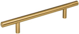 Elements 206SBZ 128 mm Center-to-Center Satin Bronze Naples Cabinet Bar Pull