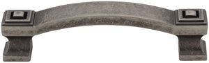 Jeffrey Alexander 585-96DBAC 96 mm Center-to-Center Brushed Oil Rubbed Bronze Square Delmar Cabinet Pull