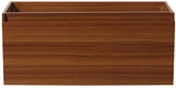 Fresca FCB8011TK Fresca Mezzo 48" Teak Wall Hung Modern Bathroom Cabinet