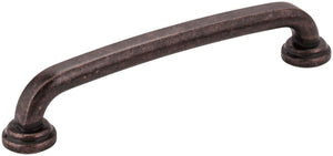 Jeffrey Alexander 527-128DMAC 128 mm Center-to-Center Distressed Oil Rubbed Bronze Bremen 1 Cabinet Pull