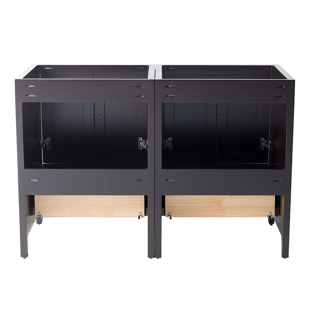 Fresca FCB20-2424ES Fresca Oxford 48" Espresso Traditional Double Sink Bathroom Cabinets