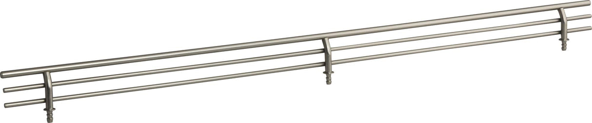 Hardware Resources SF23-SN 23" Wide Satin Nickel Wire Shoe Fence for Shelving