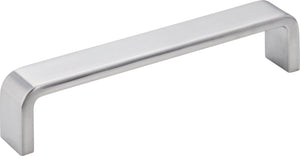 Elements 193-128PC 128 mm Center-to-Center Polished Chrome Square Asher Cabinet Pull
