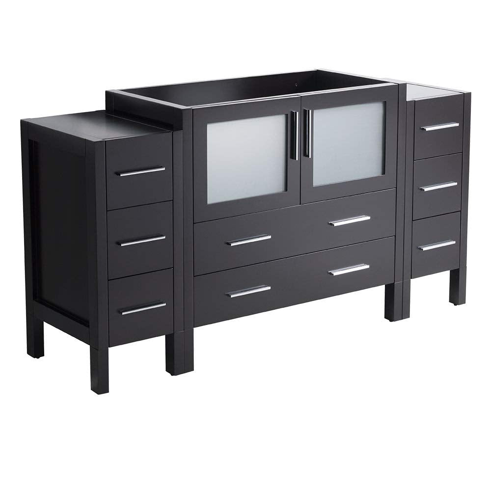 Fresca FCB62-123612ES Fresca Torino 60" Espresso Modern Bathroom Cabinets