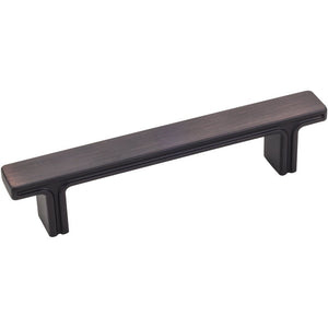Jeffrey Alexander 867-96DBAC 96 mm Center-to-Center Brushed Oil Rubbed Bronze Square Anwick Cabinet Pull