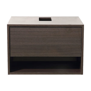 Fresca FCB8070GO Fresca Potenza 28" Gray Oak Modern Bathroom Cabinet