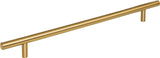 Elements 336BG 256 mm Center-to-Center Brushed Gold Naples Cabinet Bar Pull