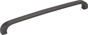 Elements 984-192DACM 192 mm Center-to-Center Gun Metal Square Slade Cabinet Pull