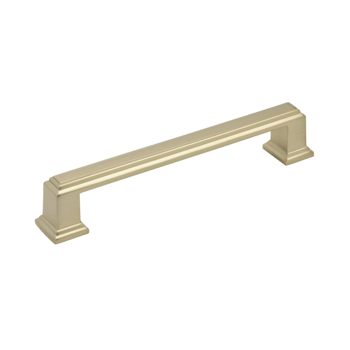 Amerock Cabinet Pull Golden Champagne 5-1/16 inch (128 mm) Center to Center Appoint 1 Pack Drawer Pull Drawer Handle Cabinet Hardware