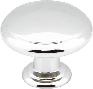 Elements 3940-SN 1-3/16" Diameter Satin Nickel Gatsby Cabinet Mushroom Knob