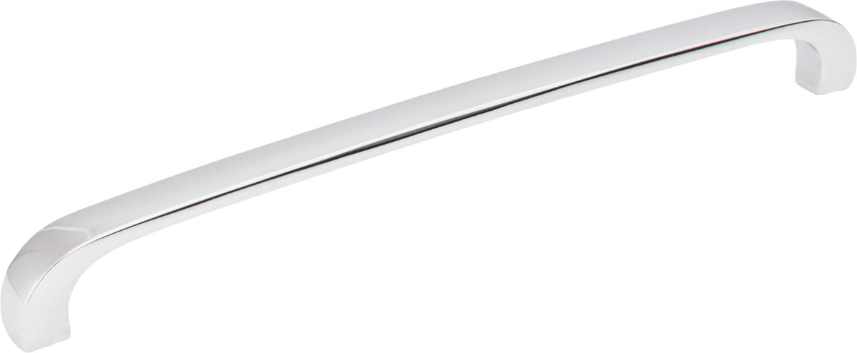 Elements 984-192PC 192 mm Center-to-Center Polished Chrome Square Slade Cabinet Pull