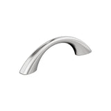 Amerock BP3723026 Polished Chrome Cabinet Pull 3 inch (76mm) Center-to-Center Cabinet Hardware Vaile Furniture Hardware Drawer Pull