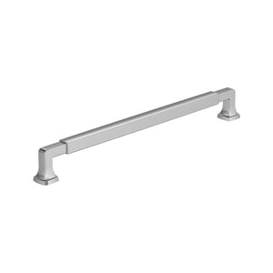 Amerock BP3740026 Polished Chrome Cabinet Pull 10-1/16 in (256 mm) Center-to-Center Cabinet Handle Stature Drawer Pull Kitchen Cabinet Handle Furniture Hardware