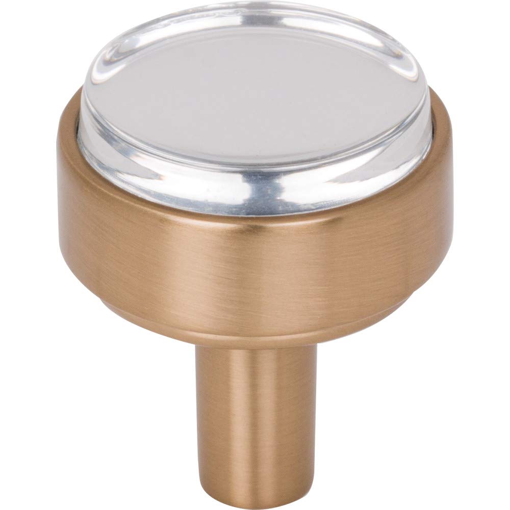 Jeffrey Alexander 775SBZ 1-1/8" Diameter Satin Bronze Carmen Cabinet Knob