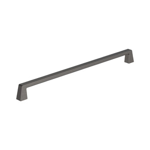 Amerock BP55284GM Gunmetal Cabinet Pull 12-5/8 in (320 mm) Center-to-Center Cabinet Handle Blackrock Drawer Pull Kitchen Cabinet Handle Furniture Hardware