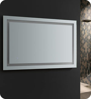 Fresca FMR024830 Fresca Santo 48" Wide x 30" Tall Bathroom Mirror w/ LED Lighting and Defogger