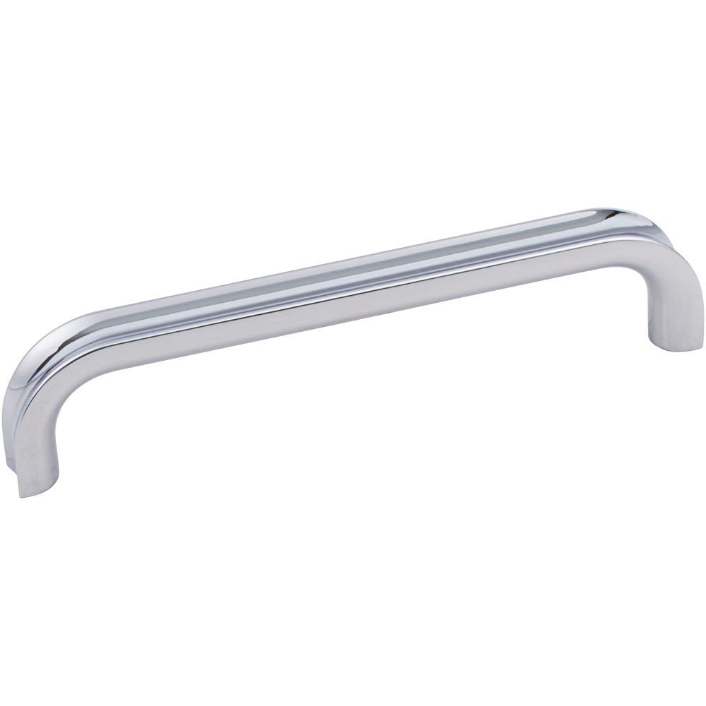 Jeffrey Alexander 667-128PC 128 mm Center-to-Center Polished Chrome Rae Cabinet Pull