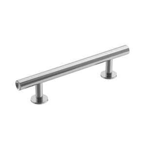 Amerock Cabinet Pull Polished Chrome 3-3/4 inch (96 mm) Center-to-Center Radius 1 Pack Drawer Pull Cabinet Handle Cabinet Hardware