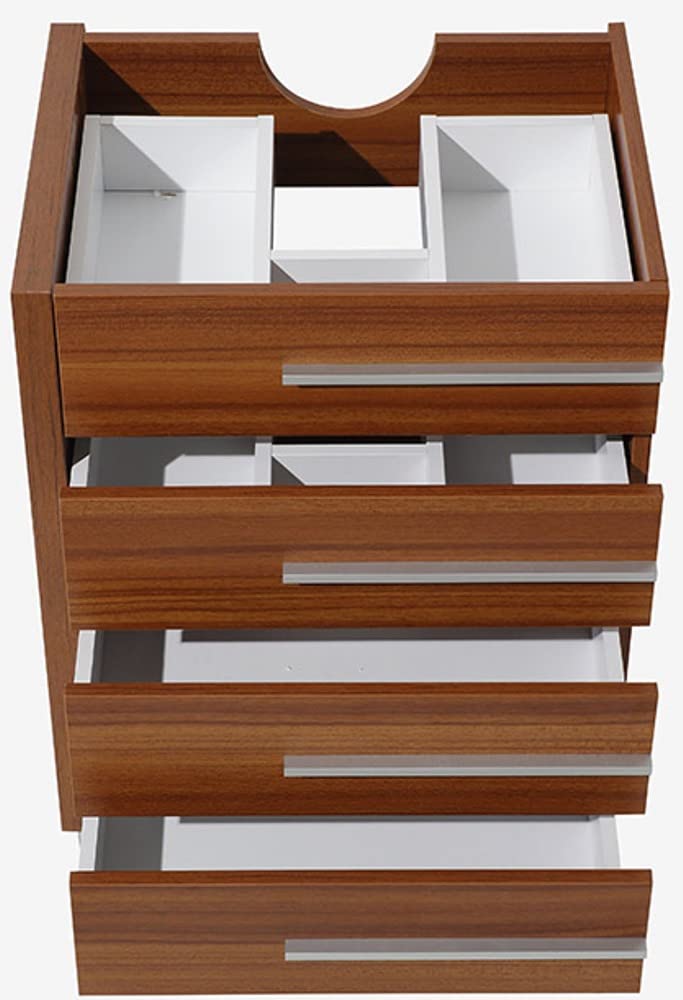 Fresca FCB8024TK Fresca Livello 24" Teak Modern Bathroom Cabinet