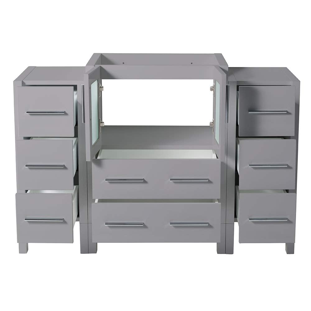 Fresca FCB62-122412GO Fresca Torino 48" Gray Oak Modern Bathroom Cabinets