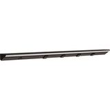 Task Lighting LP36QD12NDBBK30 36-1/2" 1200 Lumen Direct Voltage DV Lighted Power Strip, Black Finish, Black Receptacles, 3000K Soft White