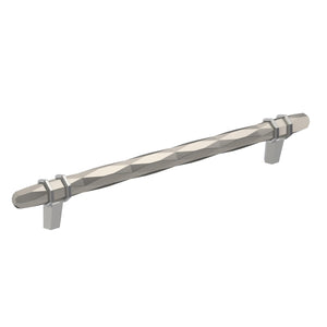 Amerock Cabinet Pull Satin Nickel/Polished Chrome 8 inch (203 mm) Center-to-Center London 1 Pack Drawer Pull Drawer Handle Cabinet Hardware