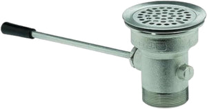 BK Resources BK-LWR-1 3-1/2" Twist Lever Drain
