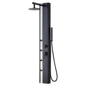 PULSE ShowerSpas 1060MB-SSB-1.8GPM Eclipse Stainless Steel Brushed ShowerSpa