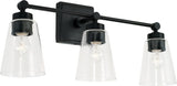 Capital Lighting 121831MB-432 Rory 3 Light Vanity Matte Black