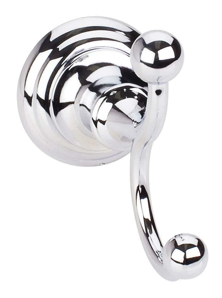 Elements BHE5-02PC Fairview Polished Chrome Double Robe Hook  - Contractor Packed