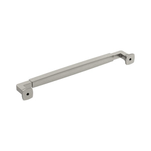 Amerock BP36890G10 Stature Cabinet Pull, 8-13/16 in (224 mm) Center-to-Center, Satin Nickel