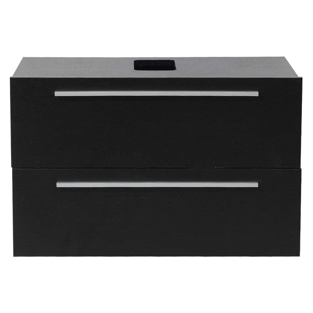 Fresca FCB8080BW Fresca Medio 32" Black Modern Bathroom Cabinet