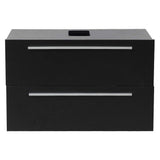 Fresca FCB8080BW Fresca Medio 32" Black Modern Bathroom Cabinet