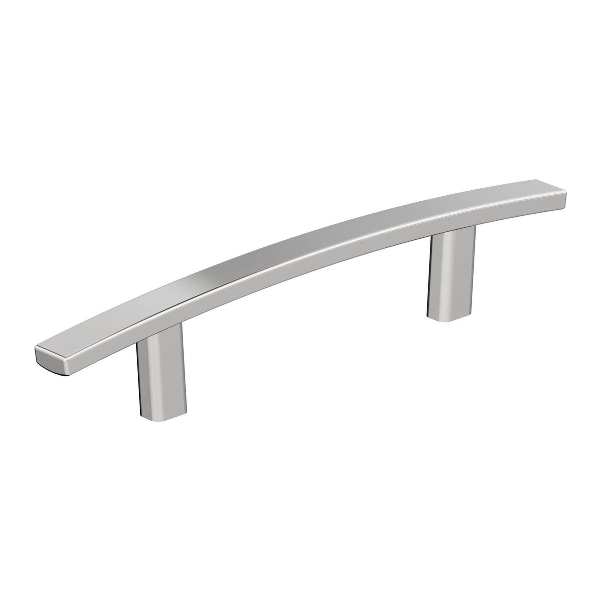 Amerock BP2620326 Polished Chrome Cabinet Pull 3-3/4 inch (96mm) Center-to-Center Cabinet Hardware Cyprus Furniture Hardware Drawer Pull
