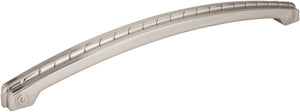 Jeffrey Alexander Z260-12SN 12" Center-to-Center Satin Nickel Rope Rhodes Appliance Handle