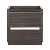 Fresca FCB8430WH Fresca Valencia 30" Glossy White Free Standing Modern Bathroom Cabinet