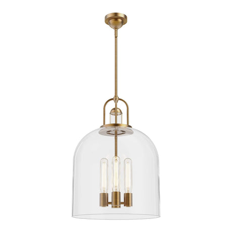 Alora PD461104AG LANCASTER 4 HEAD 16" PENDANT AGED GOLD E26 60WX4