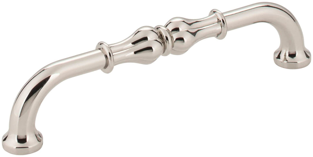 Jeffrey Alexander 818-128NI 128 mm Center-to-Center Polished Nickel Bella Cabinet Pull