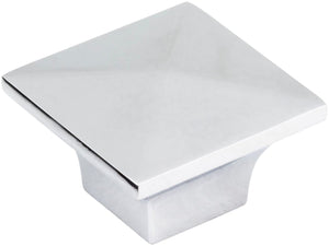 Jeffrey Alexander 595PC 1-1/4" Overall Length Polished Chrome Pyramid Cairo Cabinet Knob