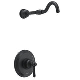 Gerber D502757LSBSTC Satin Black Opulence Shower-only Trim Kit, Without Showerhead