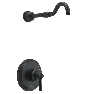 Gerber D502757LSBSTC Satin Black Opulence Shower-only Trim Kit, Without Showerhead