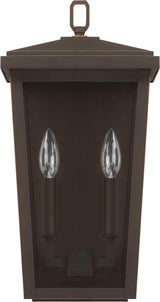 Capital Lighting 926222OZ Donnelly 2 Light Outdoor Wall Lantern Oiled Bronze