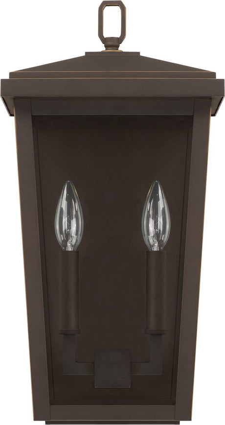 Capital Lighting 926222OZ Donnelly 2 Light Outdoor Wall Lantern Oiled Bronze