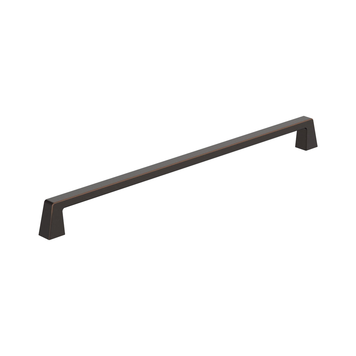 Amerock BP55284ORB Oil Rubbed Bronze Cabinet Pull 12-5/8 in (320 mm) Center-to-Center Cabinet Handle Blackrock Drawer Pull Kitchen Cabinet Handle Furniture Hardware