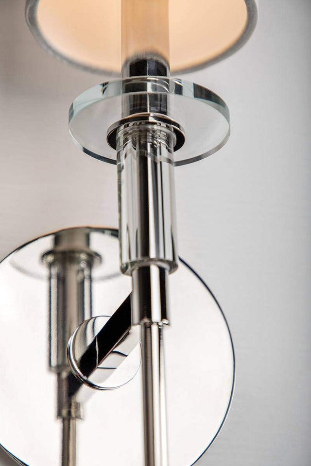 Hudson Valley Lighting 8511-PN Amherst - 1 Light Wall Sconce, Finish Color: Polished Nickel