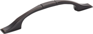 Elements 937-96DBAC 96 mm Center-to-Center Brushed Oil Rubbed Bronze Square Hammond Cabinet Pull