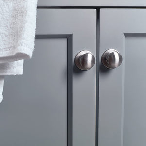 Fresca FCB2348GR-D-CWH-U Double Sink Cabinet with Sinks