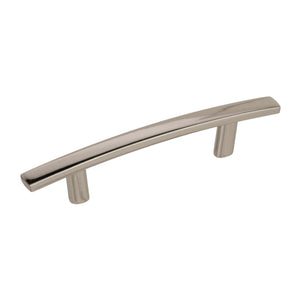 Amerock Cabinet Pull Polished Nickel 3 inch (76 mm) Center to Center Cyprus 1 Pack Drawer Pull Drawer Handle Cabinet Hardware